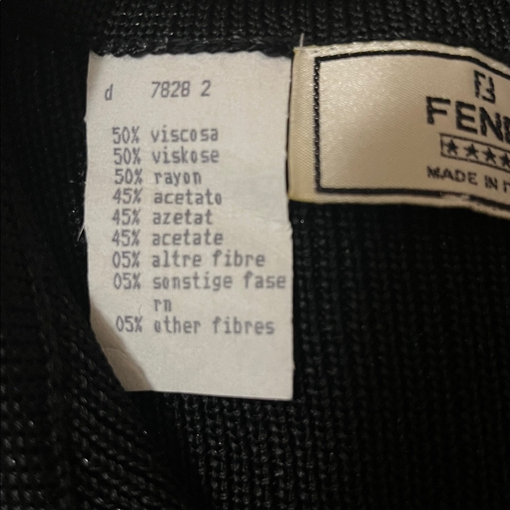 Fendi black sweater - Picture 4 of 16